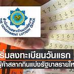 ลงทะเบียนซื้อสลากกินแบ่งรัฐบาล 2565